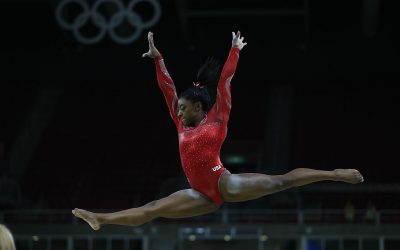 U.S. Olympic Gymnast Simone Biles